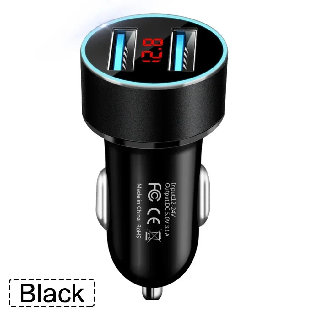 4 in 1 Retractable Car Charger